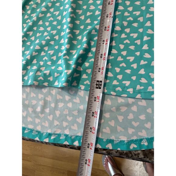 Lulu B Tunic Top Womens 1X Resort Wrinkle Free Beach Preppy Country Club Boho - Picture 12 of 13